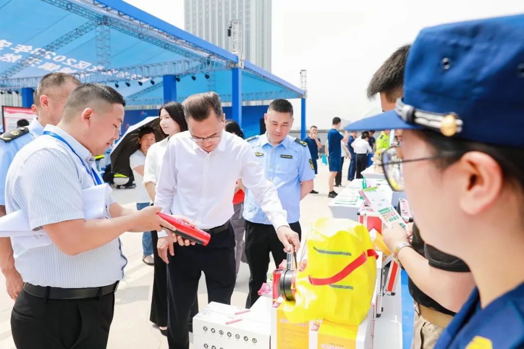 安宣防火受邀参加渝北区2023年安全生产月“安全(图13)